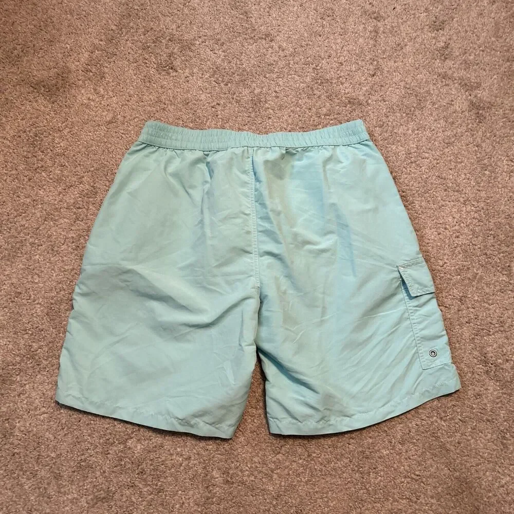 Polo Ralph Lauren Men's Classic Turquoise Swim Trunks Shorts Size‎ Medium